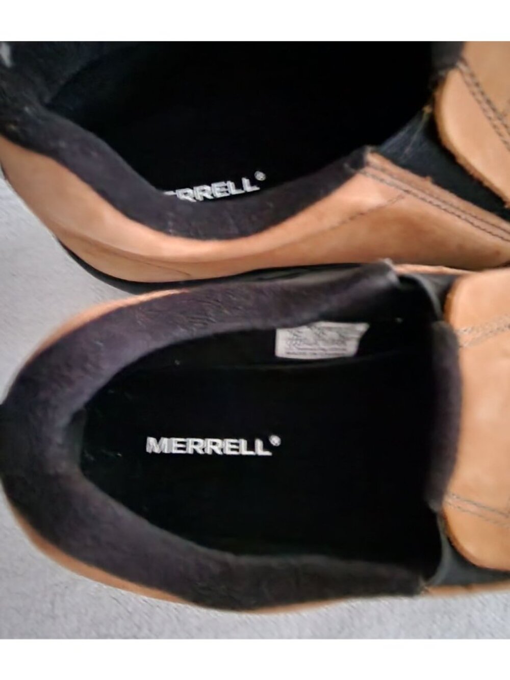 Merrell Big Kids Jungle MOC Nubuck Shoes Hiking Sneaker Brown Nubuck Size US 7M - Picture 10 of 13